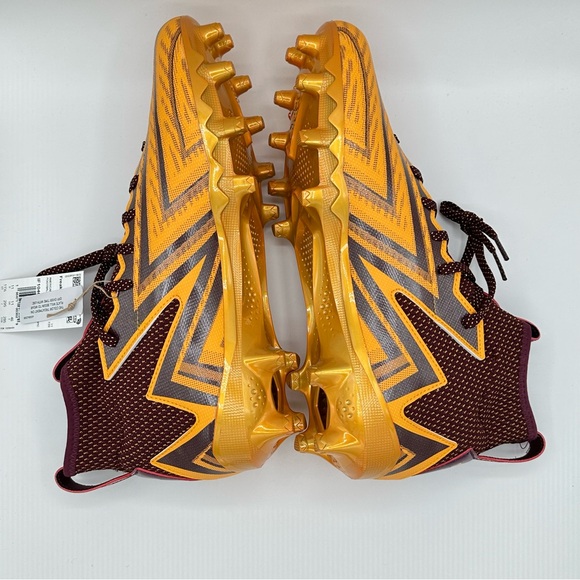 Men’s Adidas Freak 23 INLINE Football Cleats Orange Size 11.5 IF1046 NEW - Picture 7 of 9